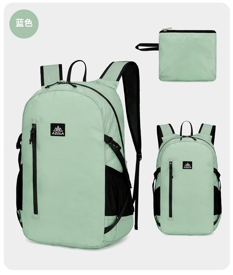 AZELA 20-35L Lightweight Outdoor Backpack – Foldable Hiking, Cycling & Travel Pack for Men & Women | A1365