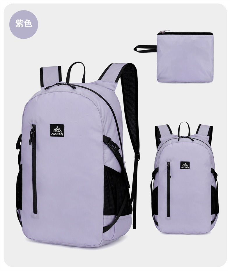 AZELA 20-35L Lightweight Outdoor Backpack – Foldable Hiking, Cycling & Travel Pack for Men & Women | A1365