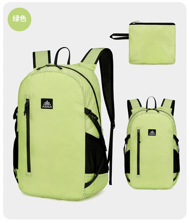 AZELA 20-35L Lightweight Outdoor Backpack – Foldable Hiking, Cycling & Travel Pack for Men & Women | A1365