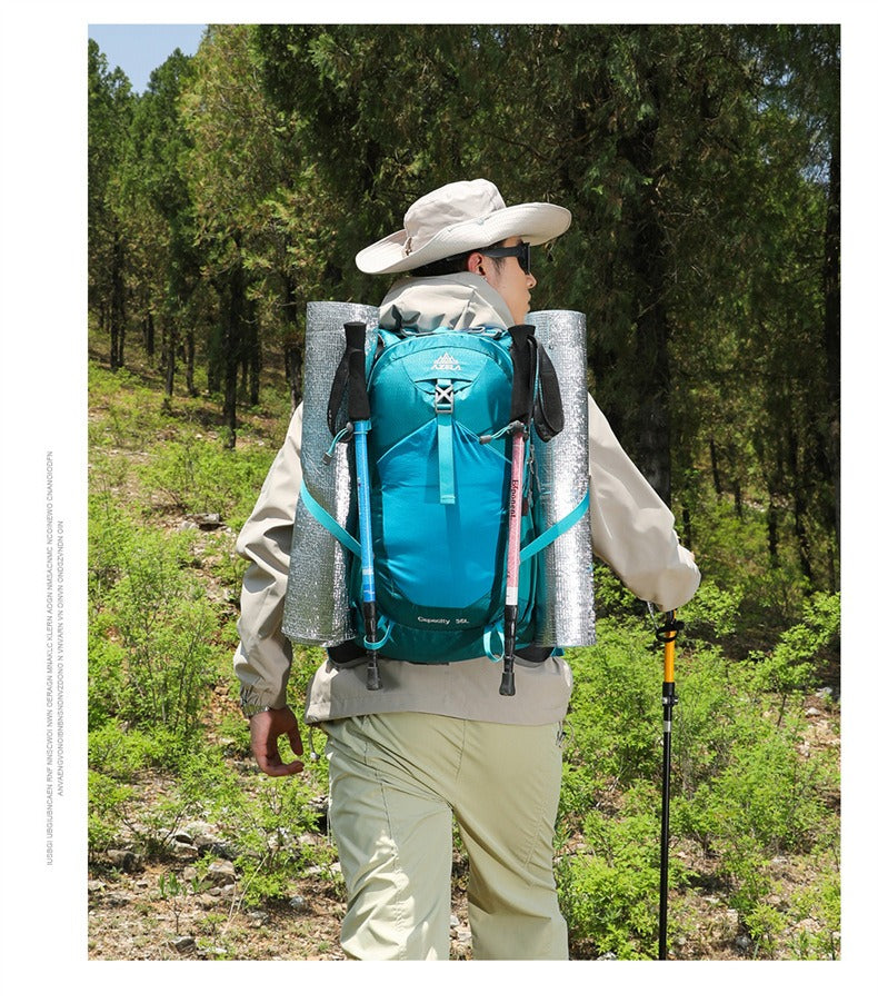 AZELA Outdoor Hiking & Camping Backpack – Lightweight, Water-Resistant Daypack for Men & Women | A13802