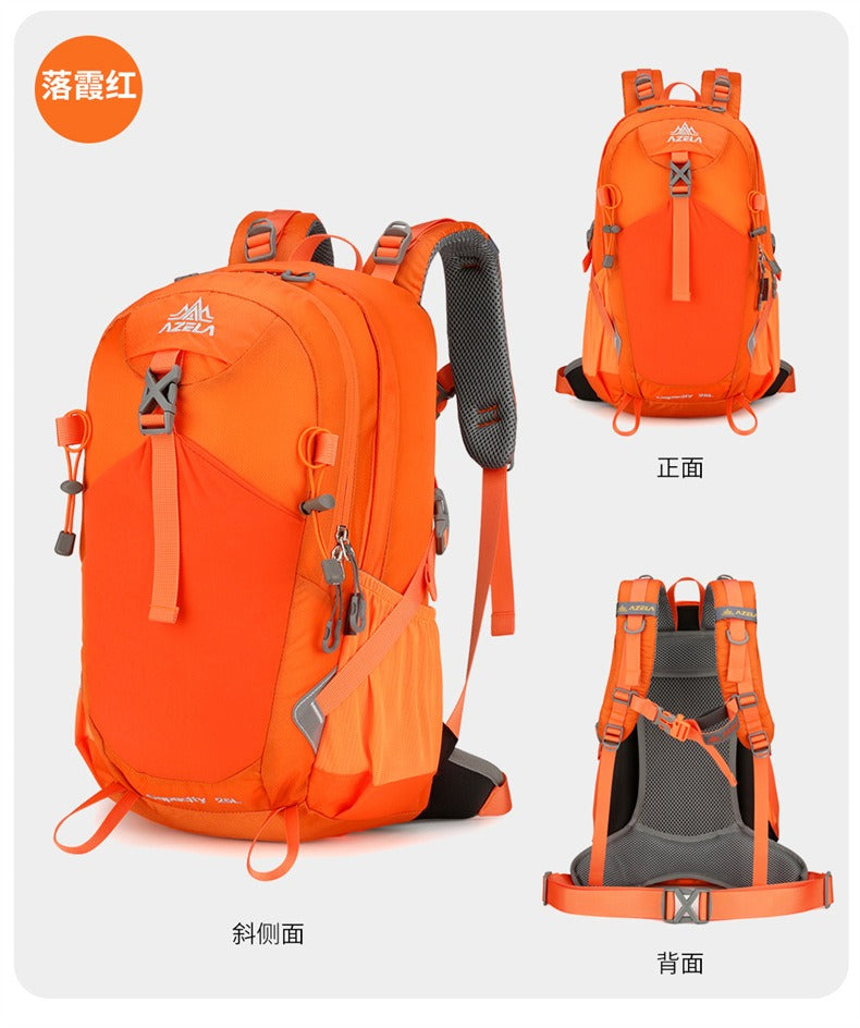 AZELA Outdoor Hiking & Camping Backpack – Lightweight, Water-Resistant Daypack for Men & Women | A13802