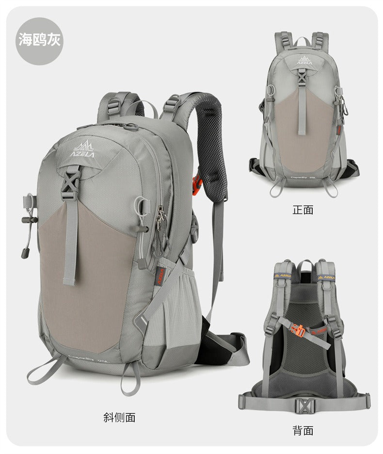 AZELA Outdoor Hiking & Camping Backpack – Lightweight, Water-Resistant Daypack for Men & Women | A13802