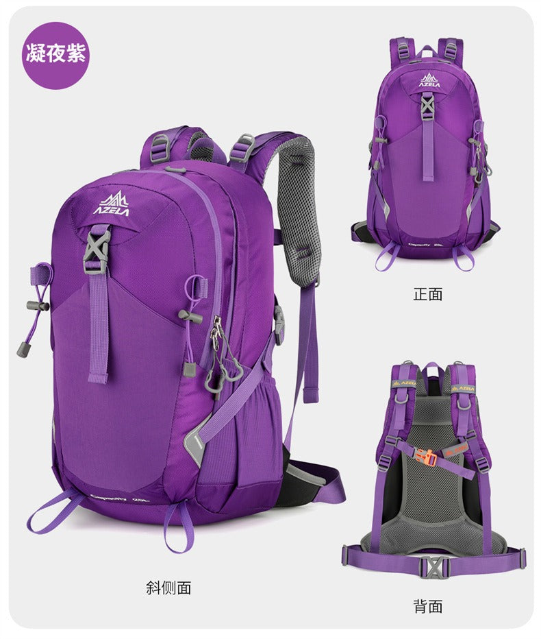 AZELA Outdoor Hiking & Camping Backpack – Lightweight, Water-Resistant Daypack for Men & Women | A13802