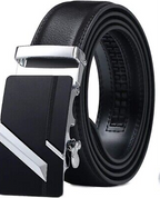 Men's Comfort Genuine Leather Ratchet Dress Belt with Automatic Click Buckle | DB-1