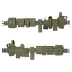 10-in-1 Tactical Utility Belt with Detachable Pouches – Security & Airsoft | AKM-007