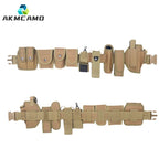 10-in-1 Tactical Utility Belt with Detachable Pouches – Security & Airsoft | AKM-007
