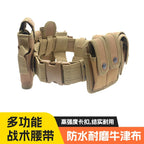 10-in-1 Tactical Utility Belt with Detachable Pouches – Security & Airsoft | AKM-007