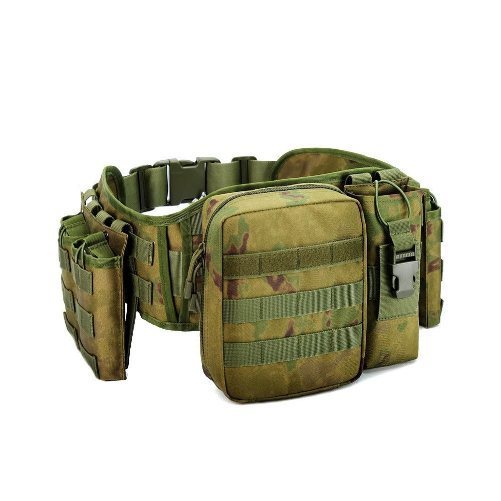 Outdoor Tactical Belt with Harness – Multi-Function Military Waist Pack | AKM-106