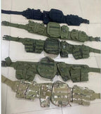 Outdoor Tactical Belt with Harness – Multi-Function Military Waist Pack | AKM-106