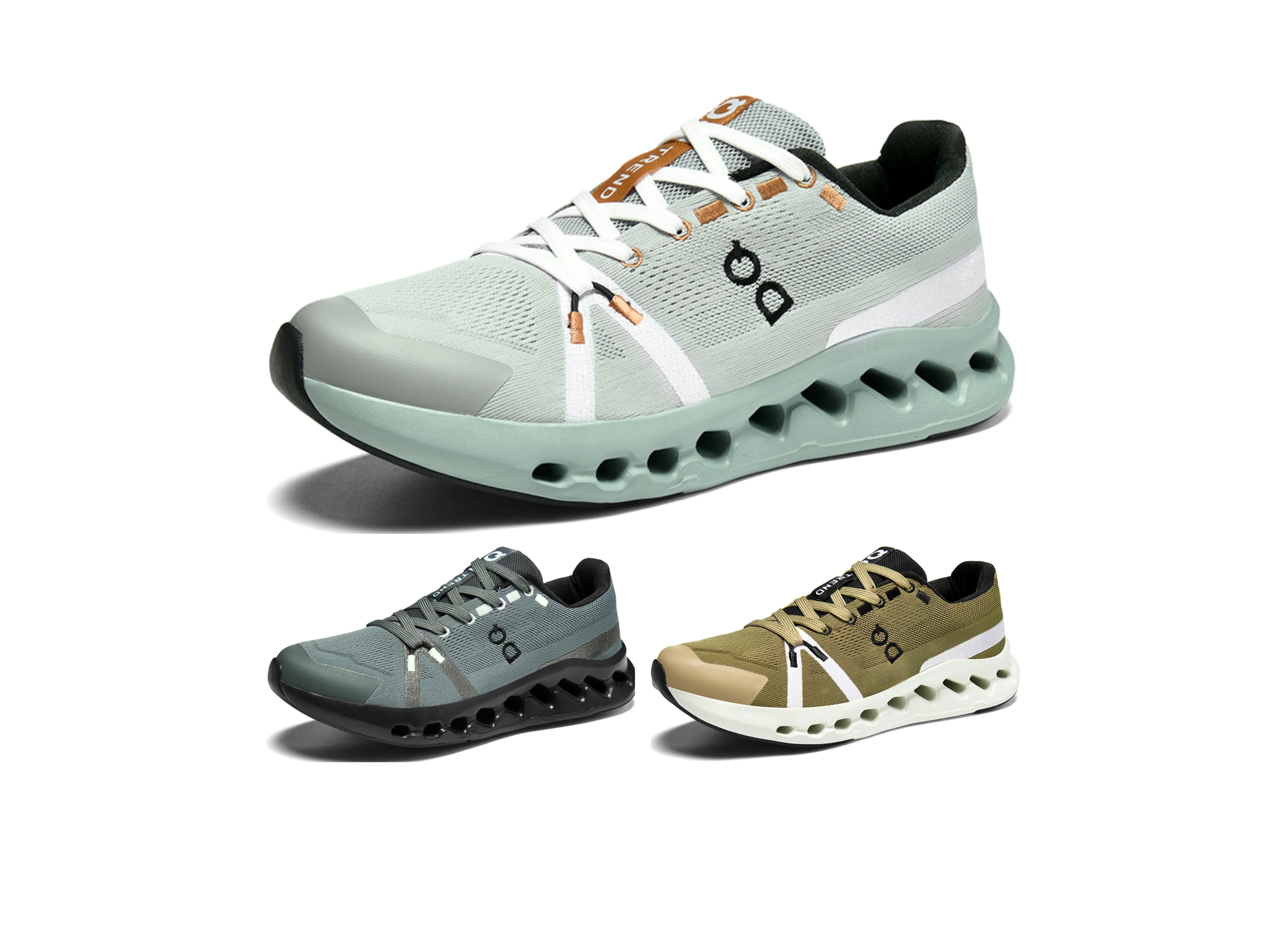 Men’s Stylish Cushioned Running Shoes – Lightweight Shock-Absorbing Trainers with Slip-Resistant Sole | 9922