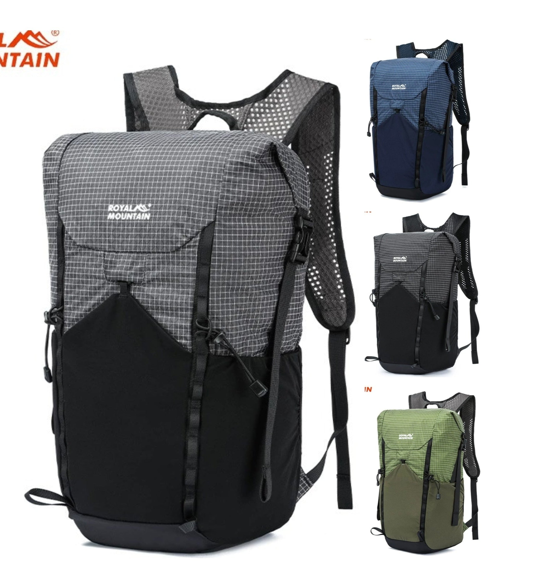 Royal Mountain 25L Foldable Backpack – Lightweight Hiking Daypack UK | 1338