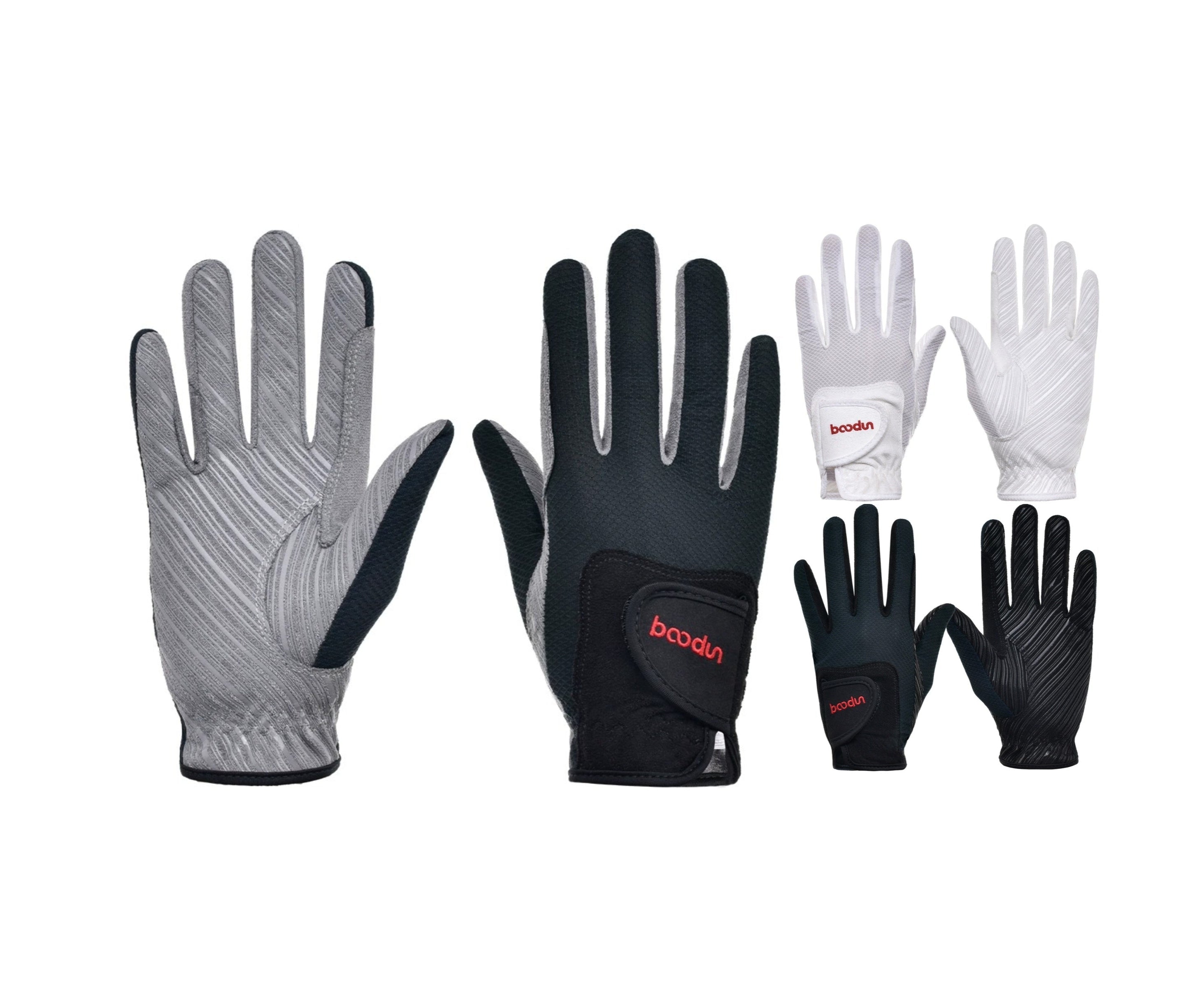 Boodun Equestrian Gloves – Anti-Slip Full Finger Riding Polo Gloves | L221727