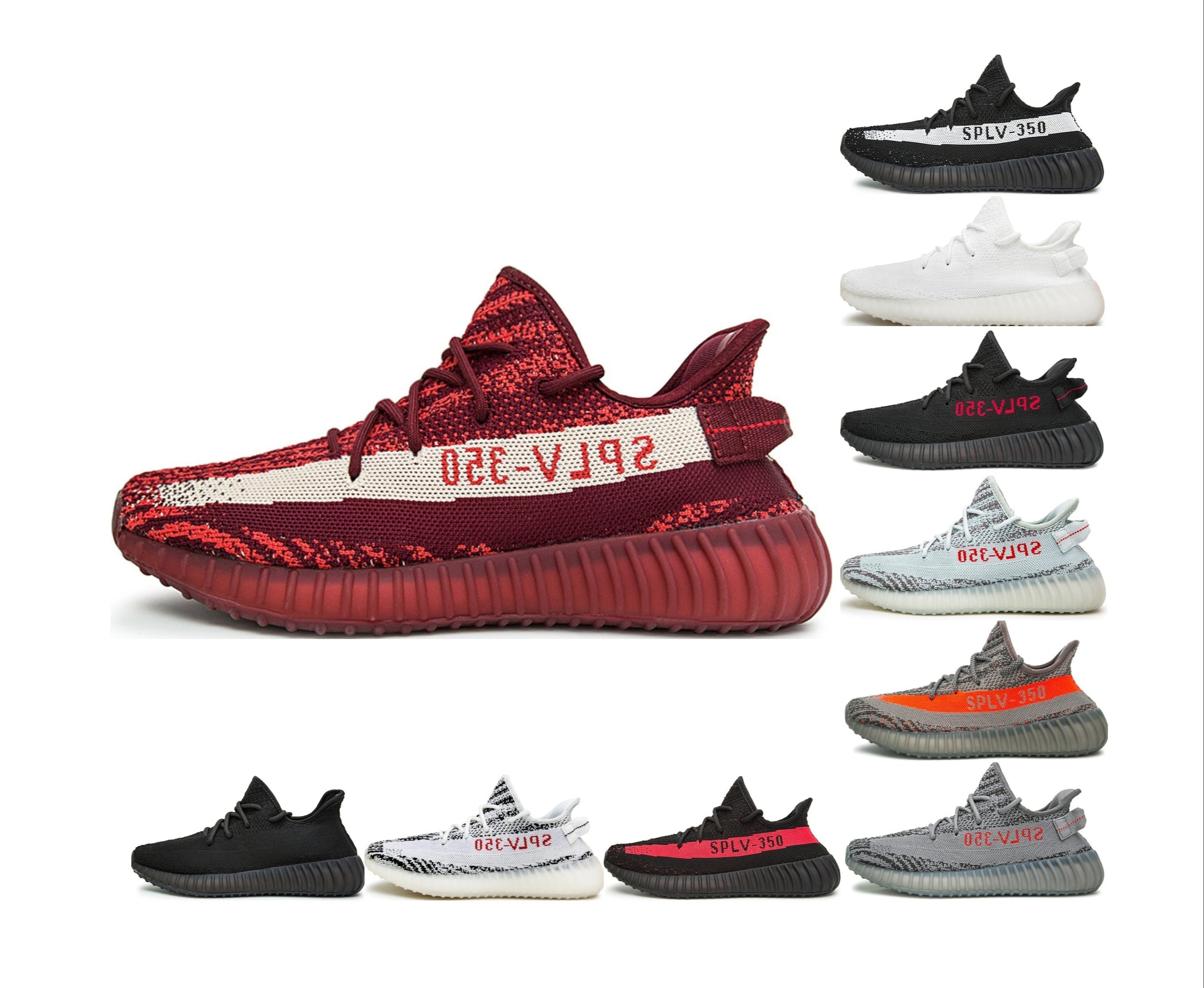 Unisex Premium Flynit Running Shoes – Comfortable Lightweight Trainers | 350V2