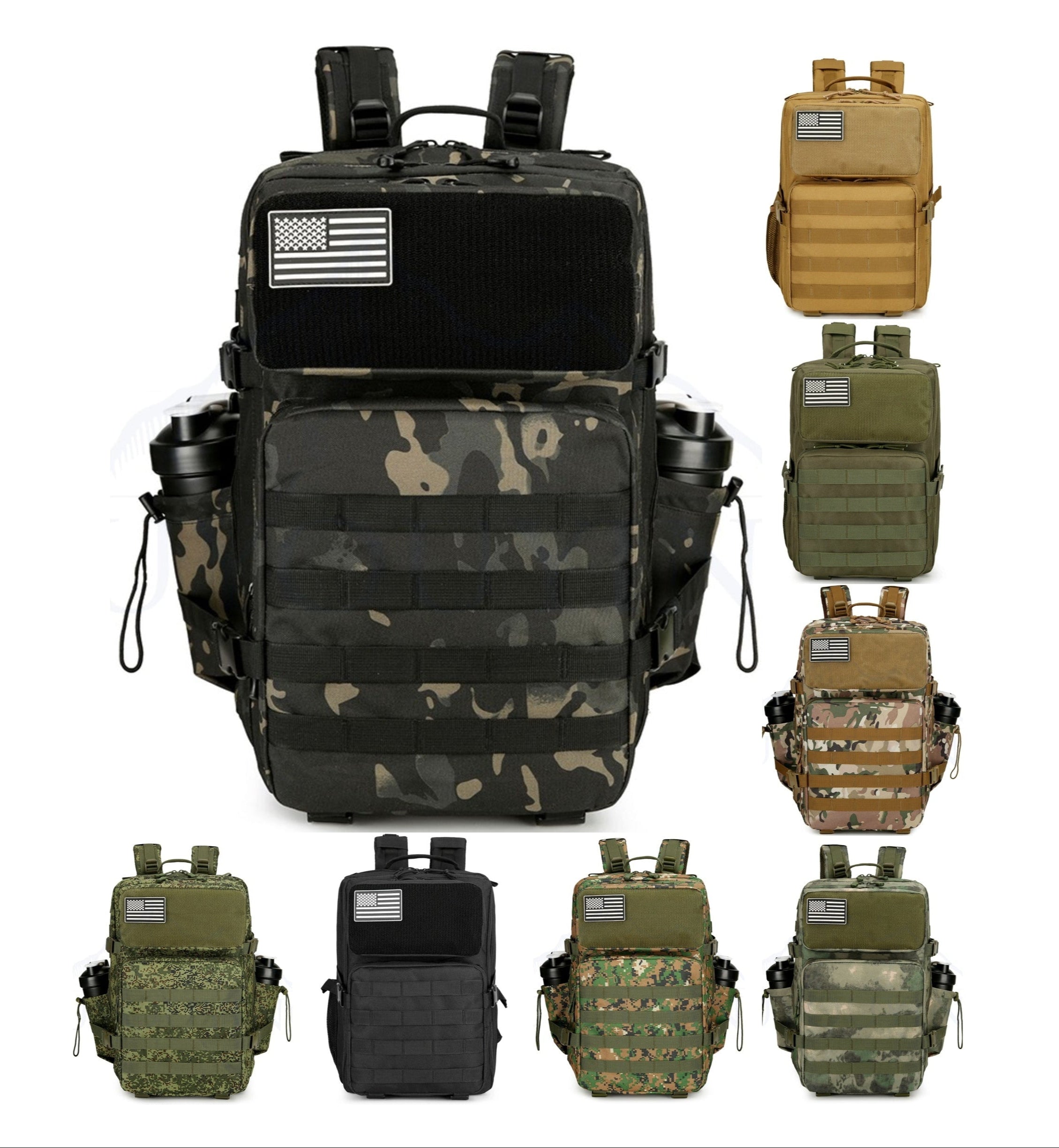 Vanaheimr Tactical Outdoor Backpack – Multi-functional Hiking & Travel Daypack for Men & Women | 22810