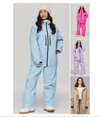 Unisex Ski Jacket 15000mm Waterproof Snowboard & Alpine Ski Wear Plus Size Insulated Snowsuit | 406