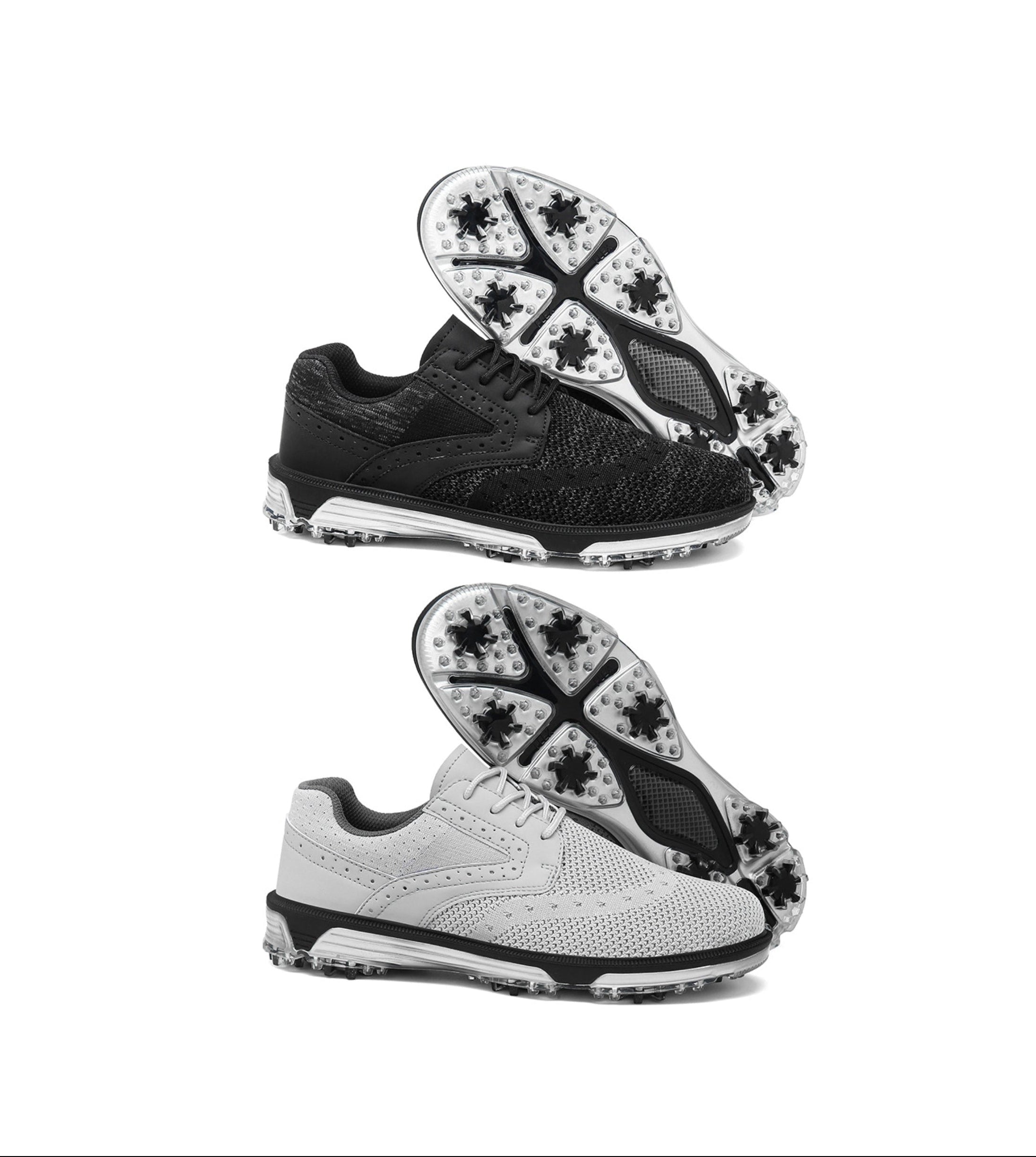 Unisex Golf Shoes Breathable Waterproof Spikeless Golf Sneakers Non-Slip Athletic Casual Shoes | X21