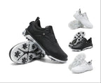 Men's & Women's Golf Shoes with Rotating Buckle | Waterproof Spike less Sneakers | Dedicated Golf & Casual Footwear | X13
