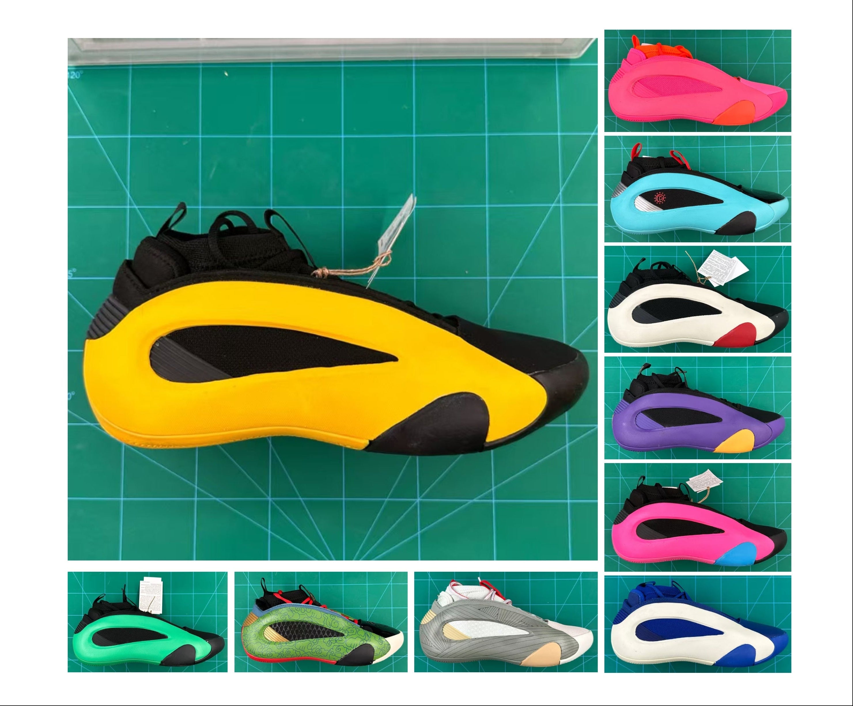 Harden Vol 10 Basketball Shoes Performance On-Court Sneakers with Cushioning & Traction Unisex Mid-Top Hoops Trainers