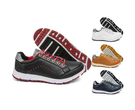 THESTRON Men's Spikeless Golf Shoes Big Size Training & Casual Golf Sneakers All-Season Breathable Footwear | 718