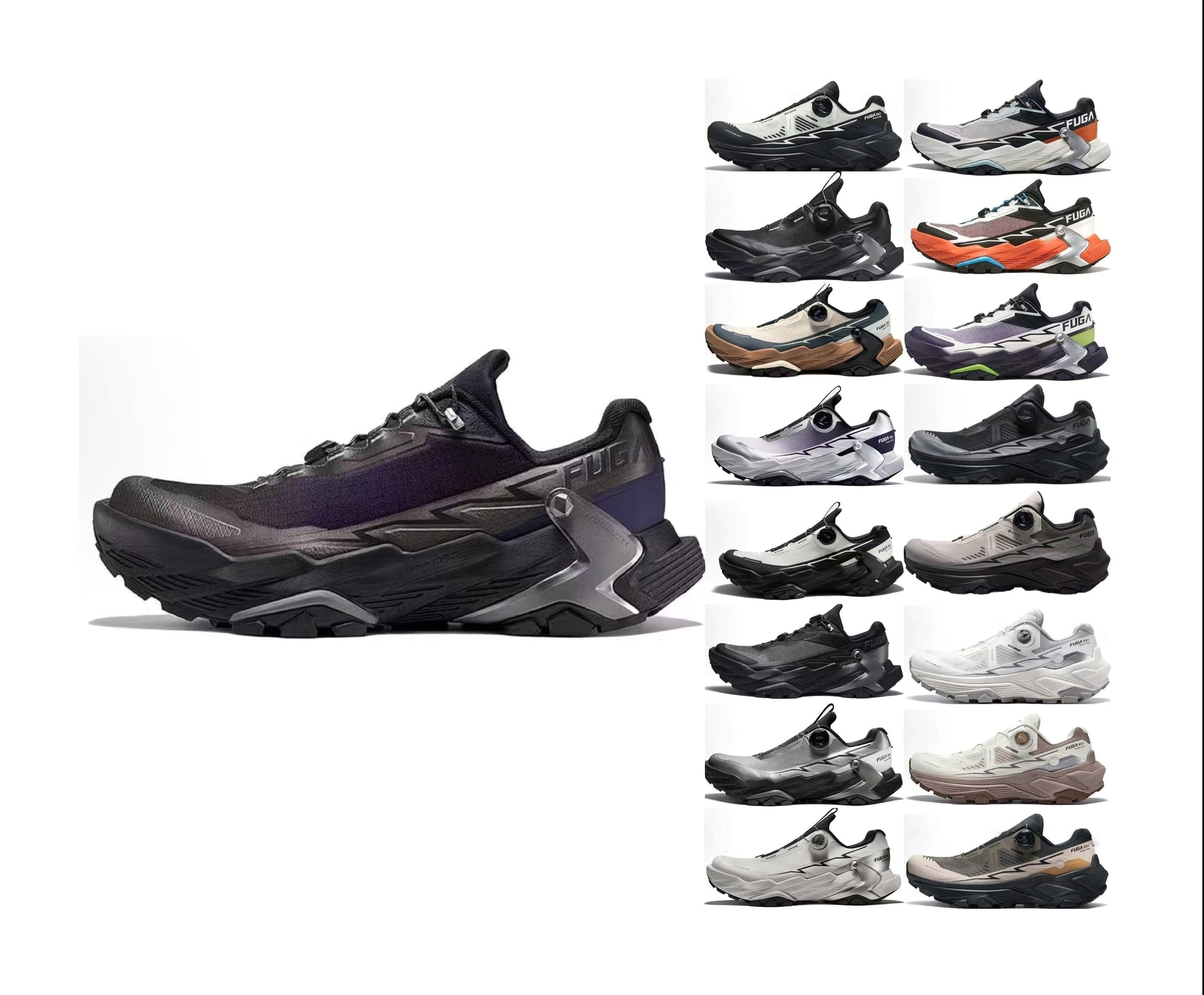 KAILAS 2026 FUGA DU2 Trail Running Shoes | Cushioned Hiking Sneakers for Men & Women | All-Terrain Grip Outdoor Footwear | DBW01