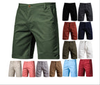Men's Slim-Fit 5-Inch Cargo Shorts – Cotton Casual Summer Shorts (Plus Sizes) | ST019
