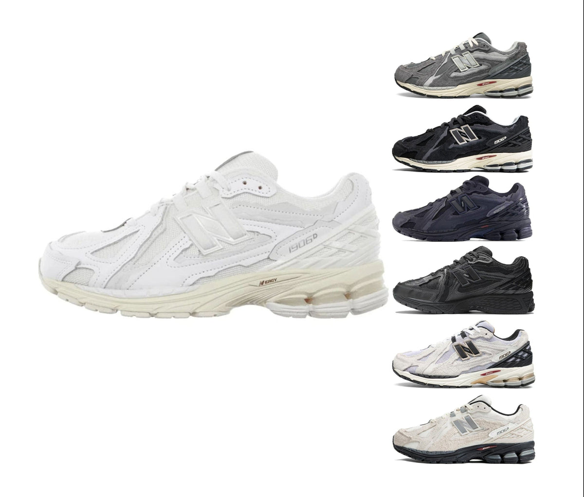 Premium Quality NB 1906R Style inspired Running Shoes Cushioned Low-Top Sneakers Breathable Trainers
