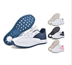 Chaussures de golf Packard à boucle rotative | Chaussures de golf à crampons antidérapantes Madison | Chaussures de sport en microfibre respirante