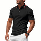 Men’s Quick-Dry Golf Polo Shirt – Short Sleeve Summer Business Casual Top | DS-2108