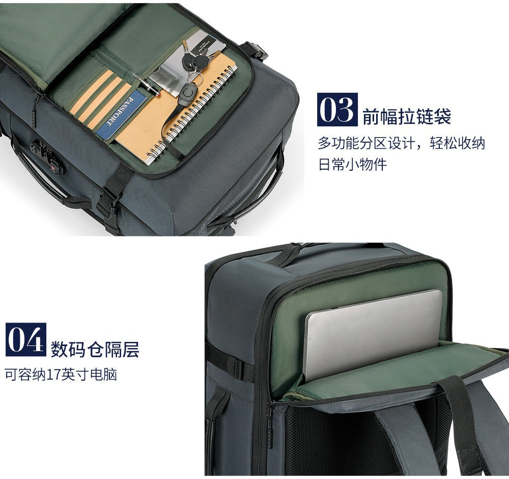 Kingsons Travel Backpack – Expandable 35L/45L Laptop & USB Charging Bag | 3264