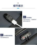 Kingsons Travel Backpack – Expandable 35L/45L Laptop & USB Charging Bag | 3264