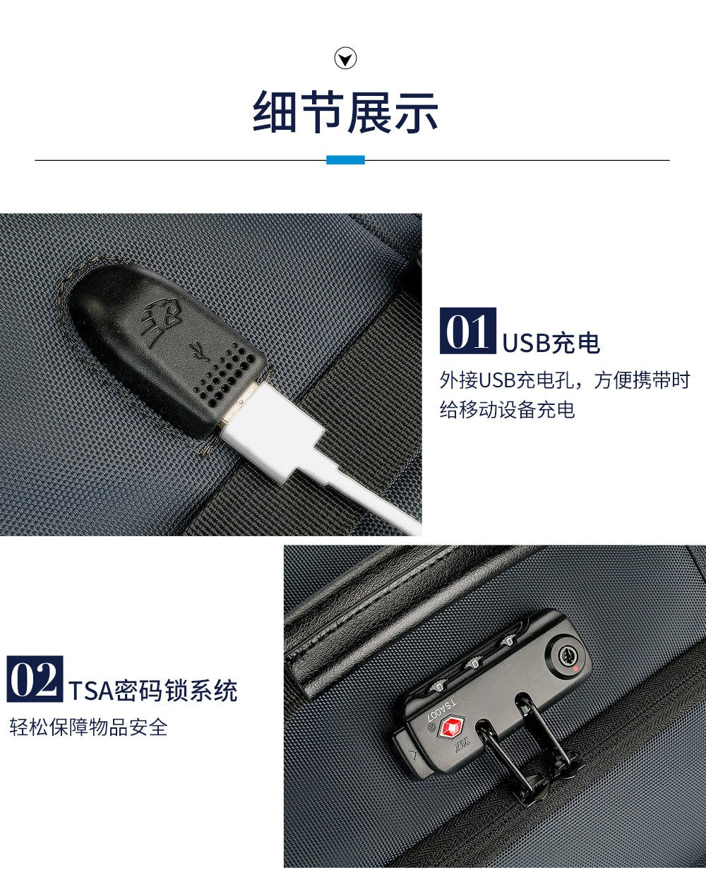 Kingsons Travel Backpack – Expandable 35L/45L Laptop & USB Charging Bag | 3264