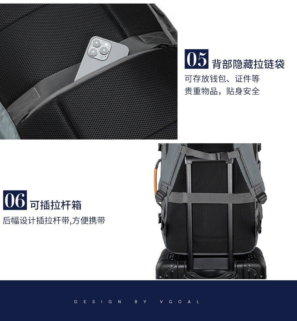 VGOAL Expandable Travel Backpack – Laptop & High-Capacity Bag | 6318