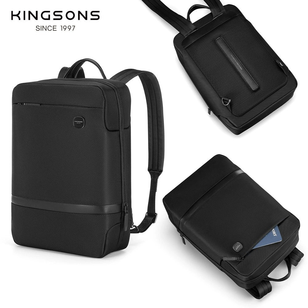 Kingsons Business Backpack – Waterproof Laptop Bag for Men | 3265