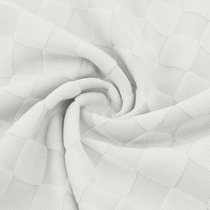 Men’s Trendy Checkerboard Polo Shirt & Matching Shorts Two-Piece Summer Outfit Set | CW-25