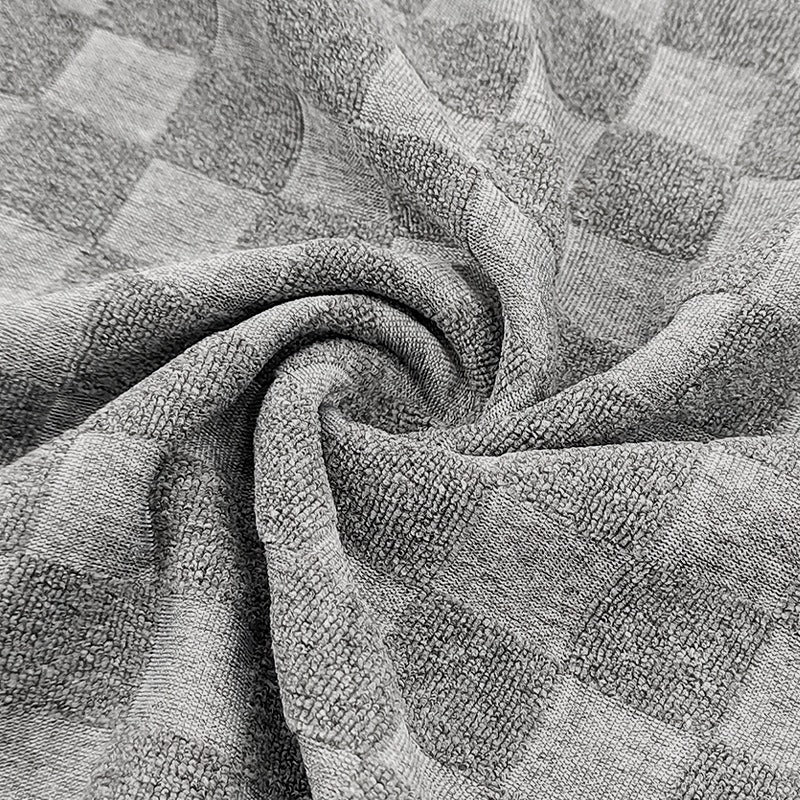 Men’s Trendy Checkerboard Polo Shirt & Matching Shorts Two-Piece Summer Outfit Set | CW-25