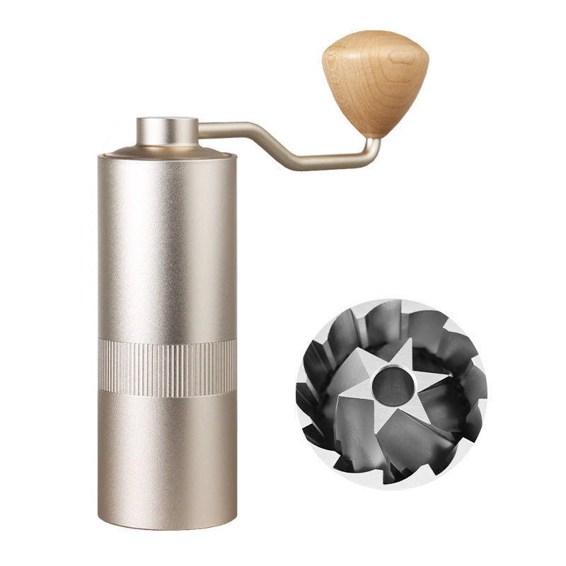 Premium Manual Coffee Grinder – 15g Portable Hand-Crank Burr Mill Gift Set | 15G-NB2024