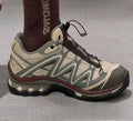 SLMN XT-QUEST Outdoor Sneakers Unisex Lightweight Hiking & Lifestyle Shoes | Mocha Brown Trail-Inspired Trainers