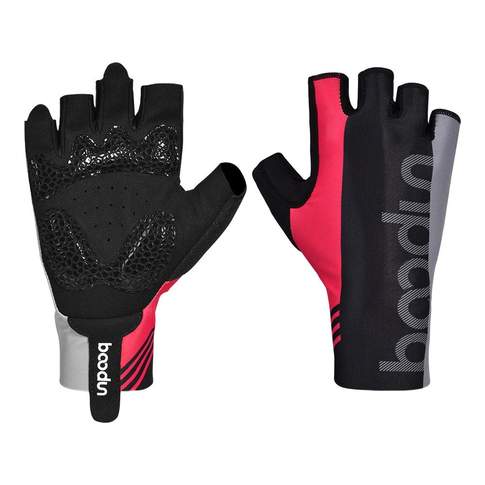 Boodun Half Finger Cycling Gloves – Breathable Anti-Slip Bike Gloves | 2191159