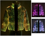 Premium end Technology LED Fiber Optic Light-Up Jacket Luminous Warm Coat for Men | JXT-1111