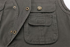Men's Outdoor Multi-Pocket Fishing Vest Sleeveless Breathable Jacket | D210-N701