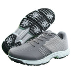 Chaussures de golf pour homme | Chaussures de golf à lacets respirantes avec crampons | Chaussures d'entraînement légères, durables et imperméables pour le parcours de golf