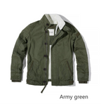 Men Soft Premium Casual Fleece Jacket - Windproof Camouflage Outdoor Coat with Thick Plush Inner Lining for Ultimate Warmth | 318