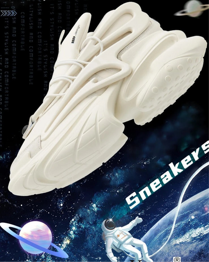 Unisex Spaceship Running Shoes Luxury Casual Sports Gym Trainers Breathable Designer Daddy Sneakers