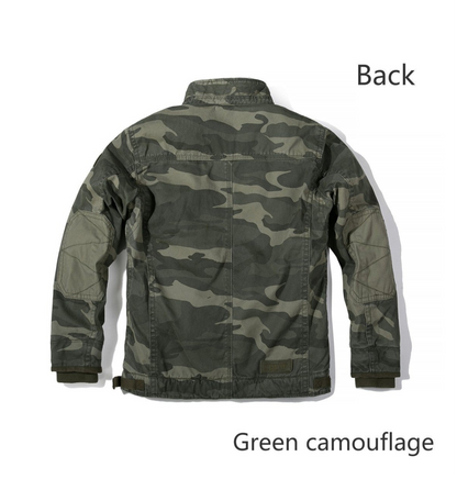 Men Soft Premium Casual Fleece Jacket - Windproof Camouflage Outdoor Coat with Thick Plush Inner Lining for Ultimate Warmth | 318