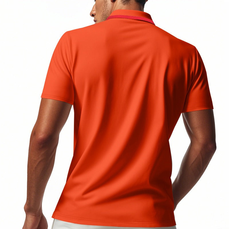 Men’s Quick-Dry Golf Polo Shirt – Short Sleeve Summer Business Casual Top | DS-2108