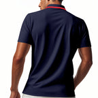 Men’s Quick-Dry Golf Polo Shirt – Short Sleeve Summer Business Casual Top | DS-2108