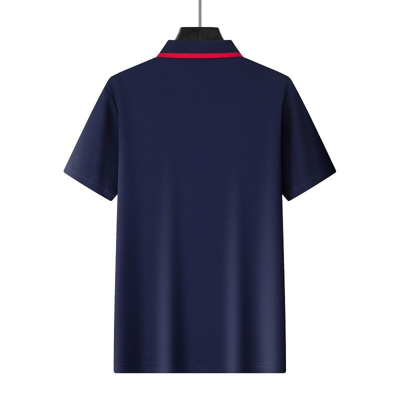 Men’s Quick-Dry Golf Polo Shirt – Short Sleeve Summer Business Casual Top | DS-2108
