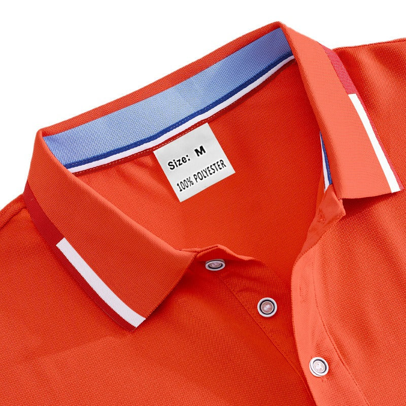 Men’s Quick-Dry Golf Polo Shirt – Short Sleeve Summer Business Casual Top | DS-2108