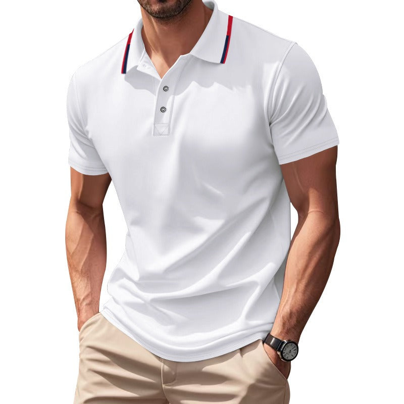 Men’s Quick-Dry Golf Polo Shirt – Short Sleeve Summer Business Casual Top | DS-2108