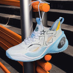 Men’s High-Performance Basketball Shoes – Seamless Knit Court Sneakers | A500